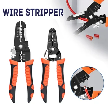 10 1 Wire Stripper Vielos Traukimo Replės Daugiafunkcinis Elektros Užspaudimo Replės Kabelį Striptizas Vielos Pjovimo Replės, Įrankiai