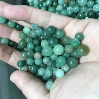 100gNatural žalia dongling jade rankomis poliruoto kamuolys kristalų reiki krištolo rutulį vėjo, vandens dvasia, chakra energijos meditacija