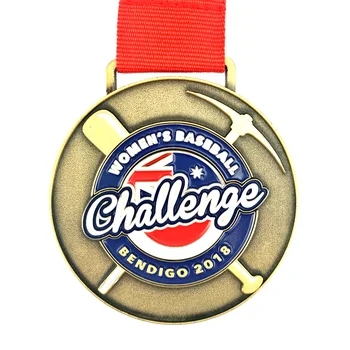 2.34 Colių 50 Vienetų Daug Blizga Asmeninį Antikvariniai Aukso Bėgimo Maratonas Cinko Lydinio Medalis