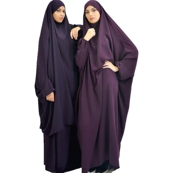 2021 Gobtuvu Musulmonų abaja khimar Moterų Suknelė, Hijab malda drabužius jelaba femme musulman Ramadanas Suknelė islamo drabužius turkija Niqab
