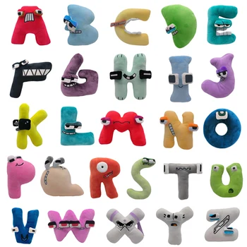26 raidžių Kraštotyros Bet yra Pliušinis Žaislas iškamša Plushire Lėlės, Žaislai Pliušinis žaislas animacinių filmų spalvos minkštas fill pagalvė vaikų