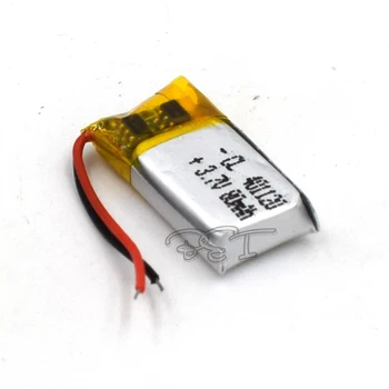 3.7 V 80mAh Li-Polimero 401120 Li-ion Lithium Cell Baterija MP3 MP4 Žaidėjas Pelės PSP Lampe garsiakalbis žaislai