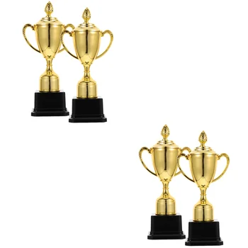 4 vnt Trophy Cup Mokyklos Asmeninį Miniatiūriniai Trofėjus Miniatiūriniai Čempionų Trofėjus Darželių Konkurencijos Šalis