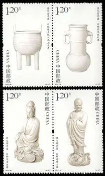 4Pcs/Set Naująjį Kinijos Pašto Antspaudo 2012-28 Kinų Keramikos - Dehua Krosnies Porceliano, Spaudų, MNH