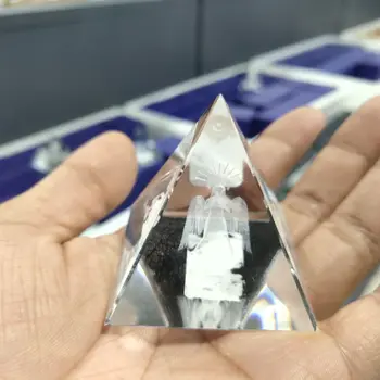 50MM Optinis Pyramid Stiklo Prizmė 