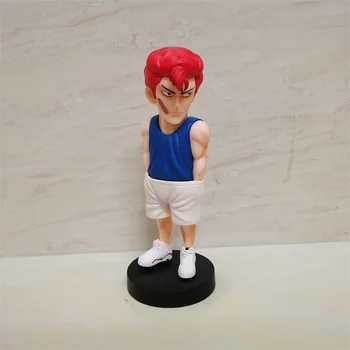 Anime Slam Dunk Sakuragi Hanamichi Abs GK PVC Veiksmų Skaičius, Kolekcionuojamos Lėlės Modelio Žaislas 17cm