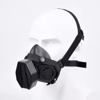 Antidust Kaukė Specialiųjų Operacijų Taktinio Gear Respiratorių puskaukė Keičiamų Filtrų Wargame Fotografavimo Dažasvydis Priedai