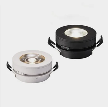 Apvalus Įleidžiamas COB LED Šviestuvai 5W/7W/9W/12W/15W LED Lubų apšvietimas Fone Tapybos Lempos AC110V220V Patalpų Apšvietimas