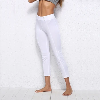 Aukštos Kokybės Moterų Pieštuku Kelnes Vasaros Mados Atsitiktinis Elastinga Juosmens Liesas Kelnės Baltos Ištempti Blauzdos-Lenghth Pants Plus Size