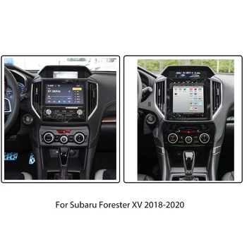 Automobilio Radijo Grotuvas Už Subaru Forester XV Automobilių Vertikalus Ekranas, Radijo Multimedijos Grotuvo Subaru Forester 2018 2019 2020 DVD Playe
