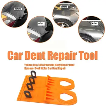 Automobilių Dent Repair Tool Aukštos Kokybės Plastikinius Skirtukus, Kūno Reikmenys Paintless Rėmo Metalo Dent Kamščiatraukis Jack Rinkinys Šalinimo Lapas G7g5