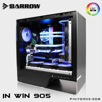 Barrow YG905-SDB,Kelių Lentų Be Win 905 Atveju,Intel CPU Water Block & Single GPU Pastate