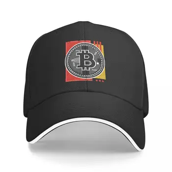 Bitcoin Dovana Marškinėliai Pinigų Cryptocurrency Promo Vyrų ir Moterų skrybėlę Spausdinti Anime Golfo saulės Naujovė skrybėlės