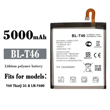BL-T46 5000mAh Pakeitimo Baterija LG V60 V60 ThinQ LMV600VM V600VM V600QM5
