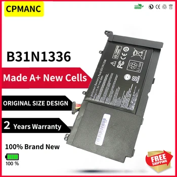 CPMANC nešiojamas Baterija B31N1336 Už ASUS VivoBook S551 S55IL S551LN-1A 11.4 V 45.6 WH B31N1336 C31-S551