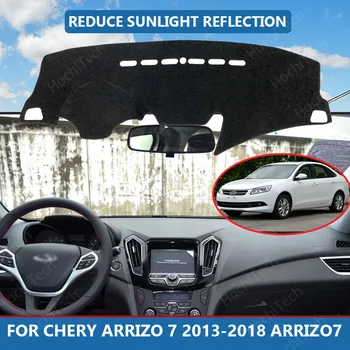 Dešinėje pusėje Didelis Poliesterio Pluošto Anti-UV Automobilio prietaisų Skydelio Dangtelį Kilimėlis Chery Arrizo 7 2013-2018 M. Arrizo7 Dangtis