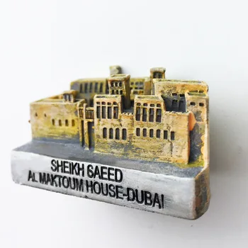Dubajus Vyriausiasis Buvusio Gyvenimo Kūrybos Architektūros Turizmo Atminimo Dekoratyviniai Amatų Magnetinio Šaldytuvas Magnetas Rinkti Dovanas