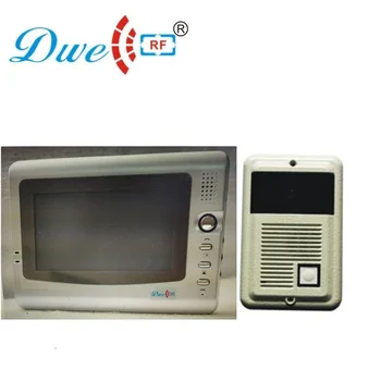 DWE CC RF 7 colių vaizdo duris telefono villa spalvotas video domofonas sistema su handfree stebėti vaizdo durų varpelis