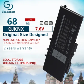 Golooloo GJKNX Nešiojamas Baterija Dell Latitude E5480 5580 5490 5590 Už DELL Precision M3520 M3530 GD1JP 7.6 V 68WH