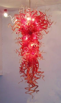 Gražus Prabanga Modernus Gėlių Liustra Rankų Murano, Pūstinis Stiklas Liustra