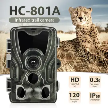 HC801A Medžioklės Takas Kamerą Su Naktinio Matymo Judesio Aktyvuota Lauko Takas Kamera 0.3 S Sukelti Medžiotojas Kamera Medžioklė
