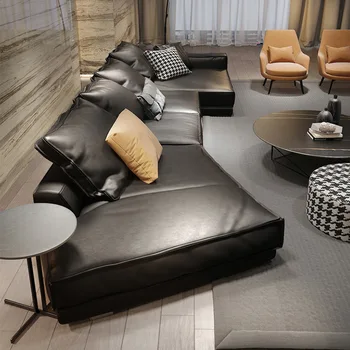 Kambarį specialios formos Kūrybinės Technologijos audinio sofos šviesos prabanga lanko imperial concubine kampe medžiaga sofa