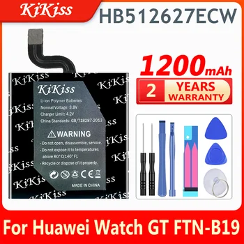 KiKiss 1200mAh HB512627ECW+ Baterija Huawei Žiūrėti GT FTN-B19