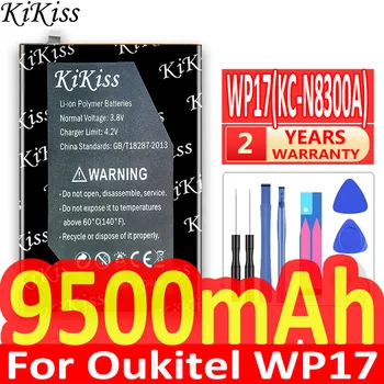 KiKiss 9500mah KC-N8300A Baterija Oukitel WP17 Didelės Talpos Baterija