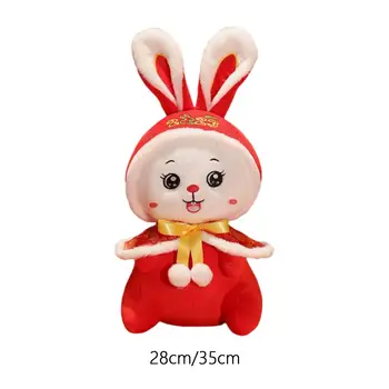 Kinijos Mėnulio Naujųjų Metų Rabbit Žaislas Kinų Stiliaus Triušio Metai Lėlės Dekoracijas