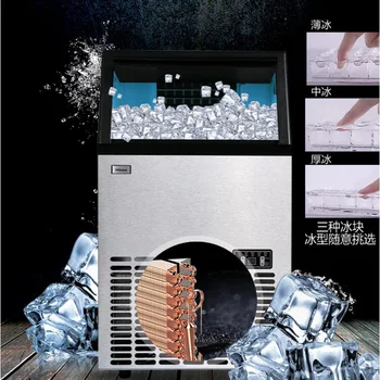 Komerciniai Didelės Apimties Produkcija Kvadratinių Ledo Mašina, Aukštos Kokybės, Pažangių Automatinio Ice Maker