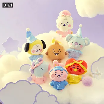 Kpop Bt21 Dream Baby Serija Rj Mang Shooky Pižama Lėlės Mielas Animacinių Filmų Chimmy Tata Vaikai Žaidžia Namuose Plushie Žaislas Dovanos Linijos Draugais