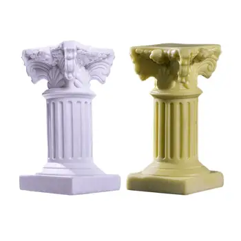Kūrybos Romos Ramstis Statula Pjedestalo Stovi Žvakidė Graikų Skiltyje Statulėlės