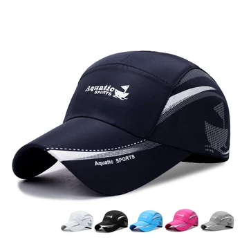 Lauko Quick Dry Beisbolo Kepurė Vyrams Vasaros Golfo Žvejybos Hat Unisex Moterų Reguliuojamas Sporto Saulė Skrybėlės