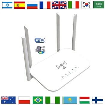 LC117 Tinklų 3G 4G Usb Wifi Maršrutizatoriaus su SIM Kortelės Lizdo Mobiliojo Hotspot CAT4 32 Vartotojams 4*Išorinė Antena Gali Pakeisti IEMI Kodas