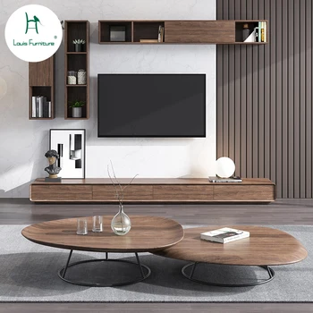 Louis mados šiaurės stiliaus kambarį namo paprasta modernūs baldai kūrybinė asmenybė apvalus kavos staliukas