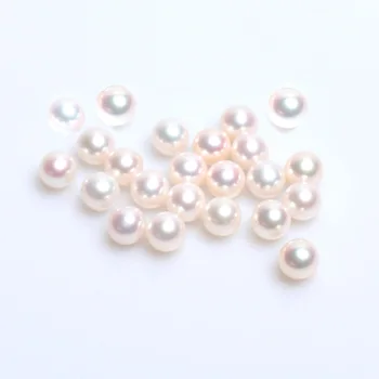 MADALENA SARARA Originali Pearl 3-7mm AAA Gėlavandenių Perlų Apvalus Natūralus Baltas Geros Kokybės, Ryškumo Prabangių Perlų Karoliukais 130g