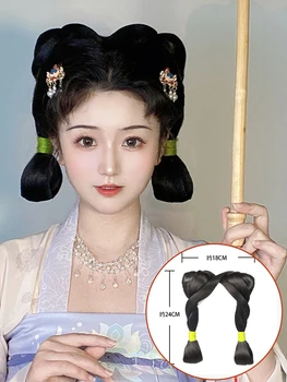 Mielas Hanfu Daina Ming Dinastijos Moterų Plaukų Cosplay Reikmenys, Lengva Nešioti Senovės Fotografijos Grožio Apdangalai, Bandelė