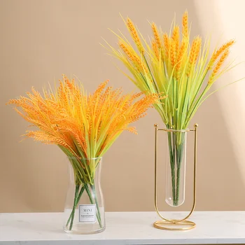 Miežių modeliavimas gėlių ryžių panicle ryžių, kviečių panicle soros plastiko ryžių atidarymo apdailos nustatyti šokių rekvizitai