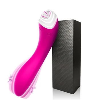 Moterų Malonumo Juguetes Sexuales Produkto G-taško Vibratorius Sekso Liežuvio&Čiulpti Klitorio Suaugusiųjų Vibratorius Sekso Žaislas Moterims
