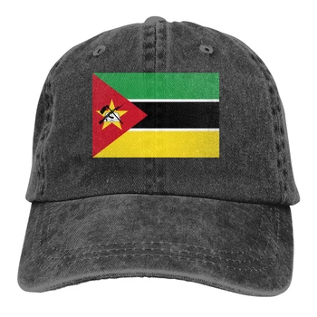 Mozambiko vėliava Kaubojaus skrybėlę