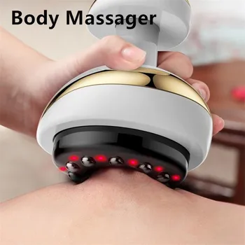 Naujas 6/12 Įrankių Body Massager Celiulito Massager Kūno Lieknėjimo Guasha Back Foot Massager Elektros Body Massager Numesti Svorio 2