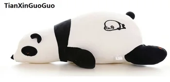 naujas atvykimo apie 50cm animacinių filmų linkę panda pliušinis žaislas labai minkštos lėlės pagalvę Valentino Dienos dovana w2563