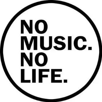 No Music No Life Vinyl White Black Automobilių Lipdukai JDM Decal Laptop Tablet Riedlentė Automobilių stiklai, Asmenybės Sticke Stiliaus Dekoro