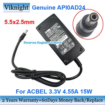 Originali API0AD24 3.3 V, 4.55 A 15W AC Adapteris, Įkroviklis Acbel 34-1776-01 elektros Energijos Tiekimo 5.5x2.5mm
