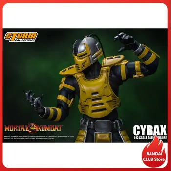 Originalus Audra Žaislai Cyrax - Mortal Kombat Veiksmų Skaičius 6 Colių Veiksmų Skaičius, Kolekcines, Modelis Dovana Vaikams