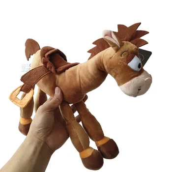 Originalus Disney Toy Story Woody Arklys Pliušinis Žaislas Gyvūnų Įdaryti Lėlės 35cm Kalėdinė dovana Gimtadienio dovana Vaikui