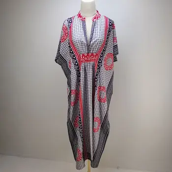 Paplūdimio Suknelė Įdegimas Marškinėliai Classic Afrikos Moterų Drabužių Dashiki Abaja Nemokamai Dydis Atspausdinta Dizaino Laisvas Ilgas Sukneles Naujas Stilius