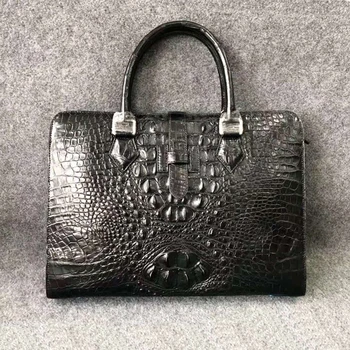 Prabanga Originali Aligatorius Odos mens verslo maišas natūralios Odos vyrai portfelis nešiojamas pečių krepšiai UBEJ0010