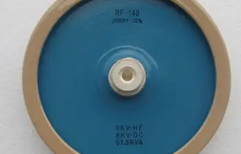 RF-140 2000PF 9KVHF 8KVDC SUMA 67,5 KVA Aukšto dažnio aparatas aukštos įtampos didelės galios keramikos keraminių kondensatorių