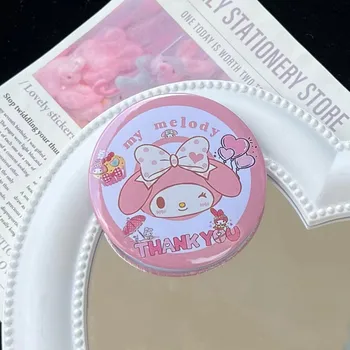 Sanrio Pin Melodija Hello Kitty Sagė Kuromi Cinnamoroll Kawali Lėlės, Žaislai, Aksesuarai, 5Cm Ženklelis Vaikams Dovanas Vaikų